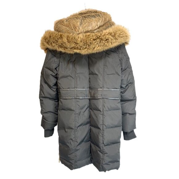 Revamped faux fur trimmed hooded down filled parka - Picture 2 of 13